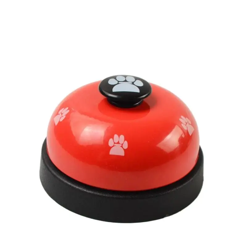 1pc Pet Training Bells Cat Training Interactive Toy Called Dinner Small Bells Footprint Ring Trainer Feeding Reminder For Teddy images - 6