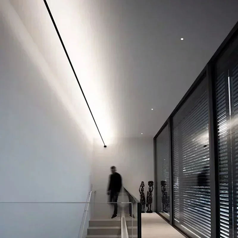 Modern SK2 Skyline LED Skyline No Main Lights Luminous Light Bar Bedroom Showroom No Main Line Lamp Meteor Line Room Decoration