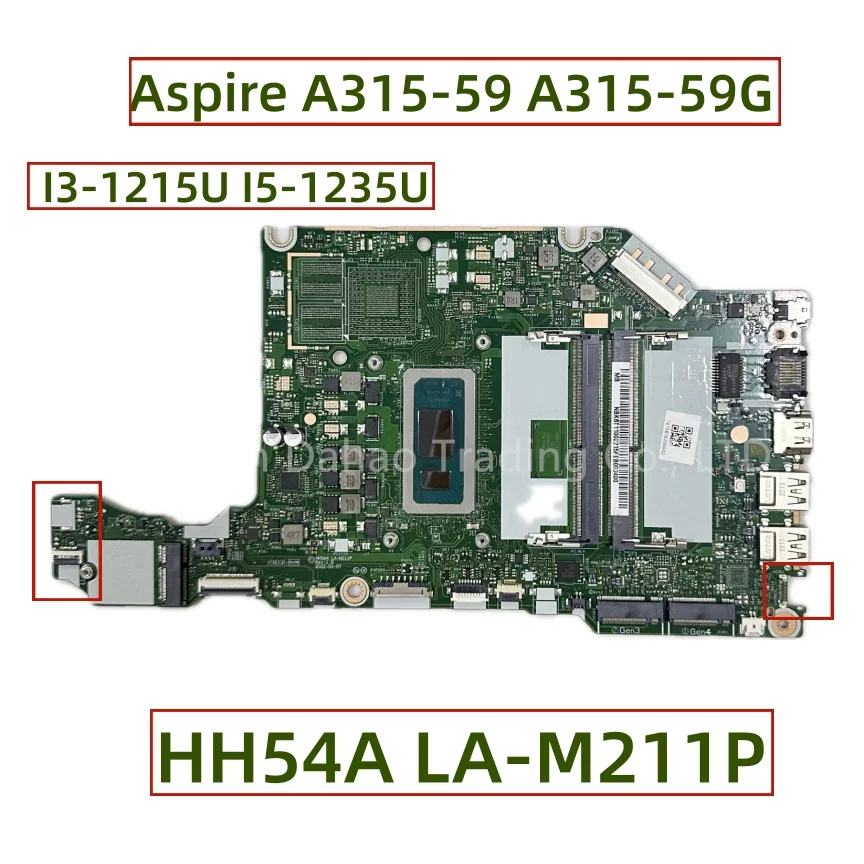 

NB.K6T11.001 NB.K6T11.002 для Acer Aspire A315-59 A315-59G материнская плата для ноутбука