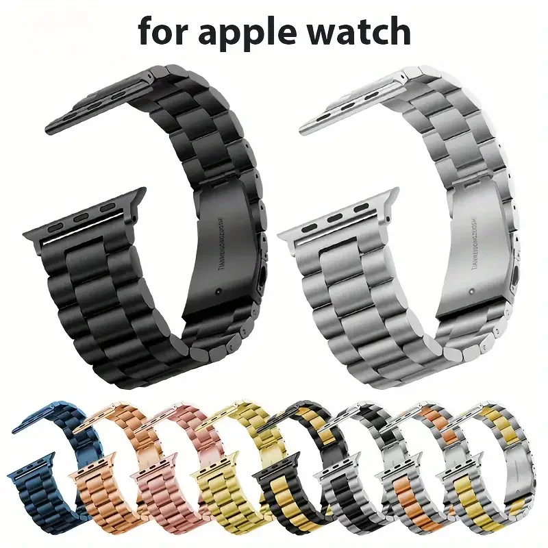 สายนาฬิกาสแตนเลส Apple Watch คุณภาพเยี่ยม สำหรับ Series 1-8
