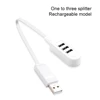 Multi-function Hub Usb 2.0 Hub Socket 3 Port Usb2.0 For Laptop Notebook Universal Usb Splitter Data Transport Is Not Supported 5