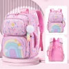 Cute Backpack For Primary School Student Stylish Portable Versatile Bag Breathable Preschool Books Bag Back To School Gift Girls 2