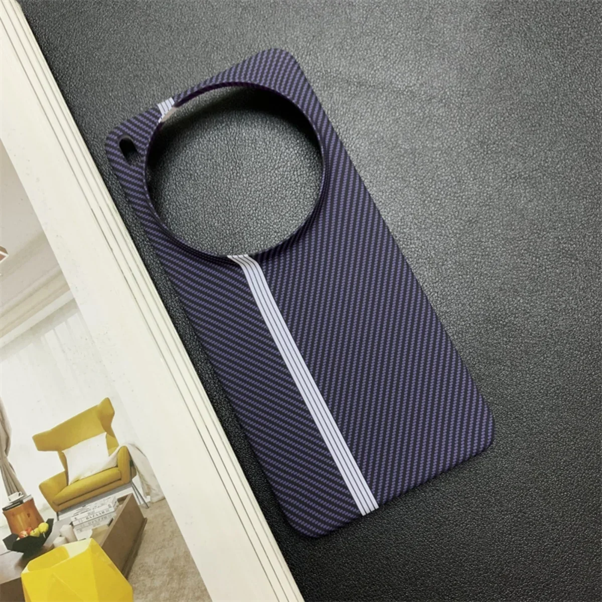 Luxury Carbon Fiber Texture Phone Case - Ultra Slim, Shockproof, Premium Back Cover