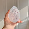 Sponge Stand Storage Case Egg Shaped Rack Transparent Puffs Drying Box Make up Blender Puff Holder Empty Cosmetic Beauty Tool 5