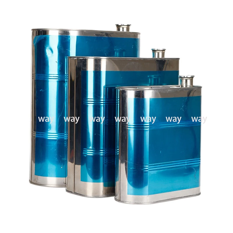 10L 20L Litres 201 Stainless Steel Fuel Tank Petrol Storage Oil Jerrycan Gas Can Car Motorcycle Truck Car Fuel-jugs