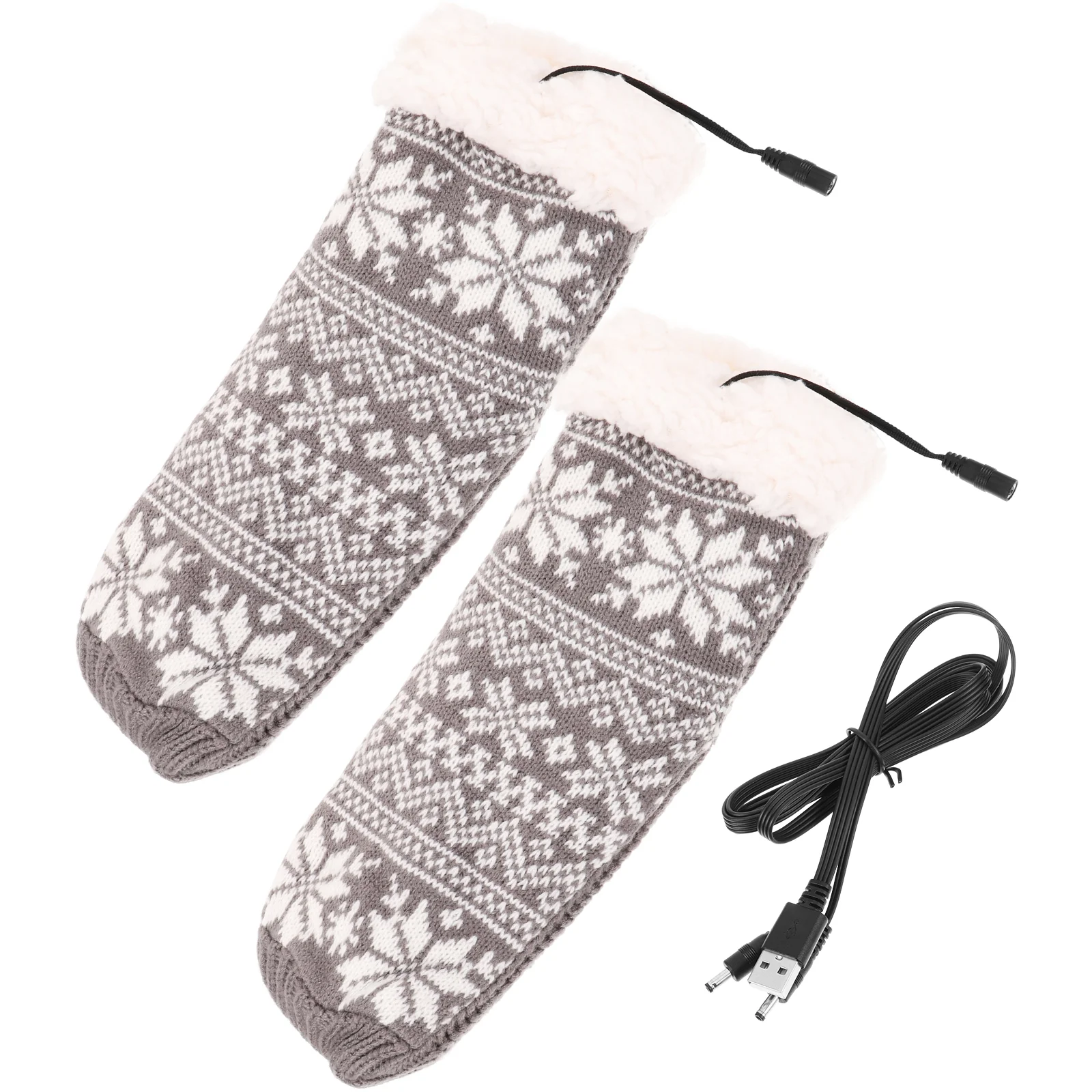 

Heated Socks for Men USB Electric Heating Electro-thermal Winter Fabric Outdoor