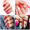 3Pcs/Set Crystal Fine Liner Brush Nail Art Striping Brushes Thin Line Nail Brush Detail Painting Pen Gel Nail Painting Tools 3