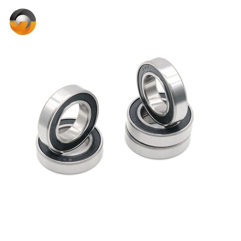 173010-2RS Bearing 1PCS 17*30*10 mm ABEC-7 Bike Bicycle 173010 RS 2RS Ball Bearings 173010 RS Black Sealed