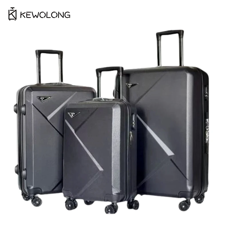 Ensemble de 3 valises rigides à roulettes, bagages légers avec serrure TSA pour les voyages d'affaires, 20/24/28 pouces, livraison rapide 1 Ensemble de 3 valises rigides à roulettes, bagages légers avec serrure TSA pour les voyages d'affaires, 20/24/28 pouces, livraison rapide 1