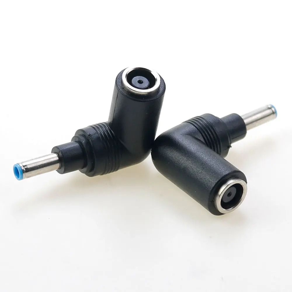 1Pcs DC HP Dell 노트북 전원 어댑터 플러그 스트레이트 엔드 터닝 헤드 7.4x5.0MM to7.4*5.0/4.5*3.0mm 남성-여성 변환