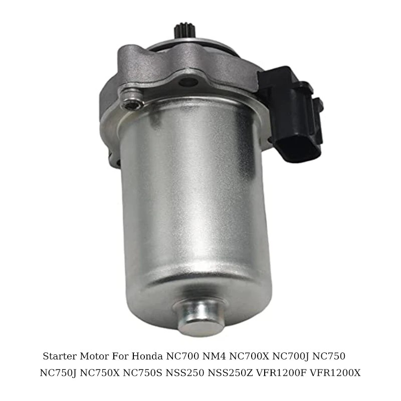 Motorcycle Electric Starter Motor For Honda Nc700 Nm4 Nc700X Nc700J (Dct) Nc750 Integra Nc750J Vultus Oem:31300-Kvz-631 Durable