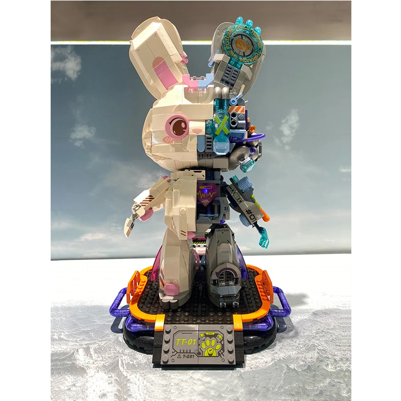 Toptoy Chinese Building Blocks Rabbit Breaks The Future