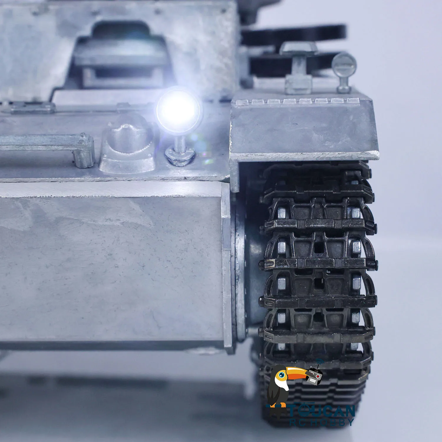 Metal 1/16 Mato Panzer III KIT RTR RC Tank Infrared Barrel Metal Color 1223 TH00655 6
