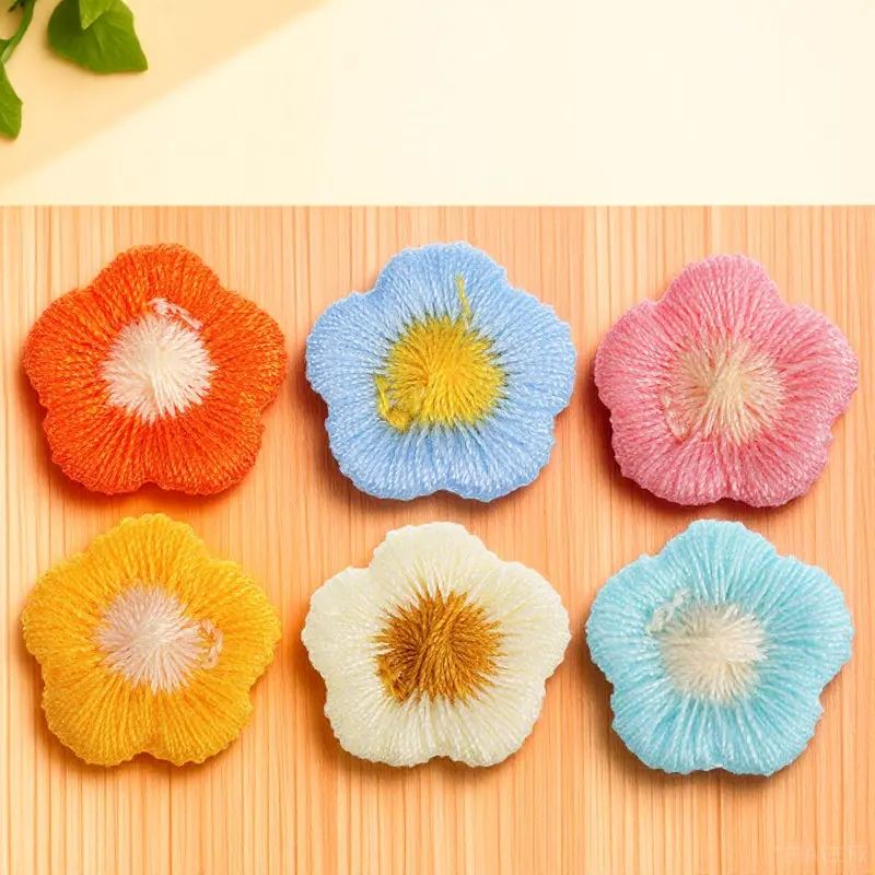 30개 꽃 모양 푸시핀 귀여운 압정 코르크보드 게시판 벽 장 튼튼한 금속 파스텔 색상