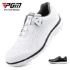 PGM Men Golf Shoes Breathable Vent Soft Microfiber Leather Ultra-light Spin Shoelace Anti-side Slip Nail Gym Sport Sneaker XZ198 2