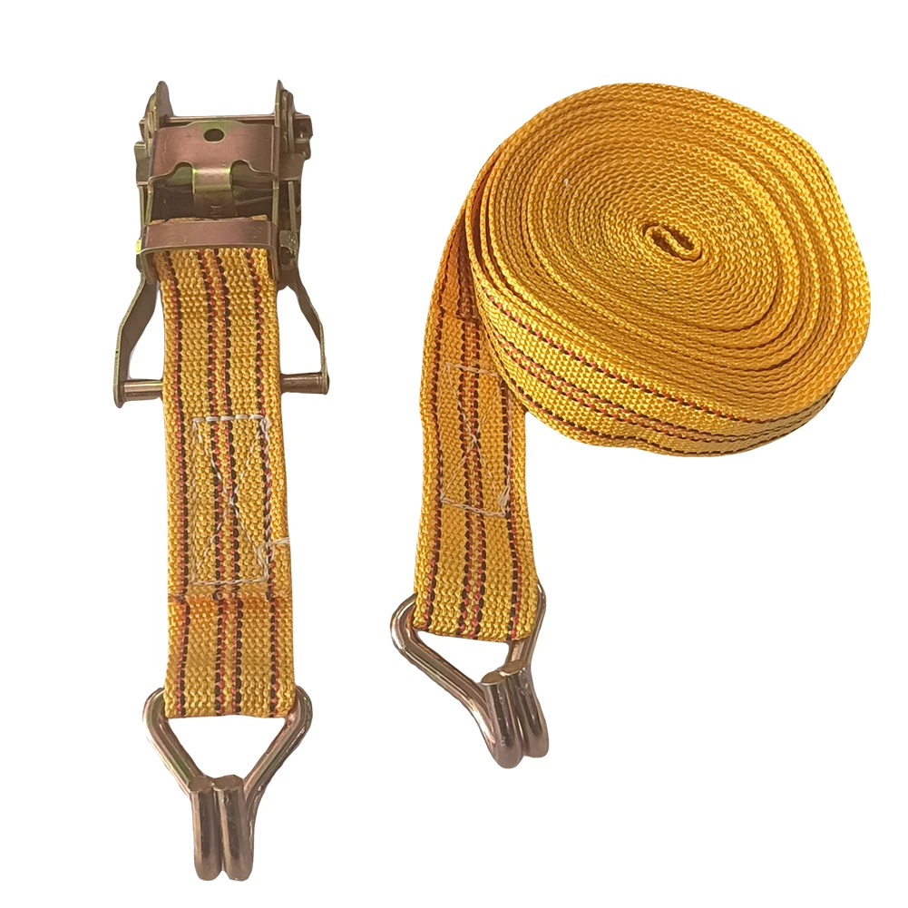 Car Strapping Belt Tensioner 40mm Cargo Rope Tightener 3/6/8/10 Meter Binding Strapping Tensioner Truck Fastener Rope for Truck
