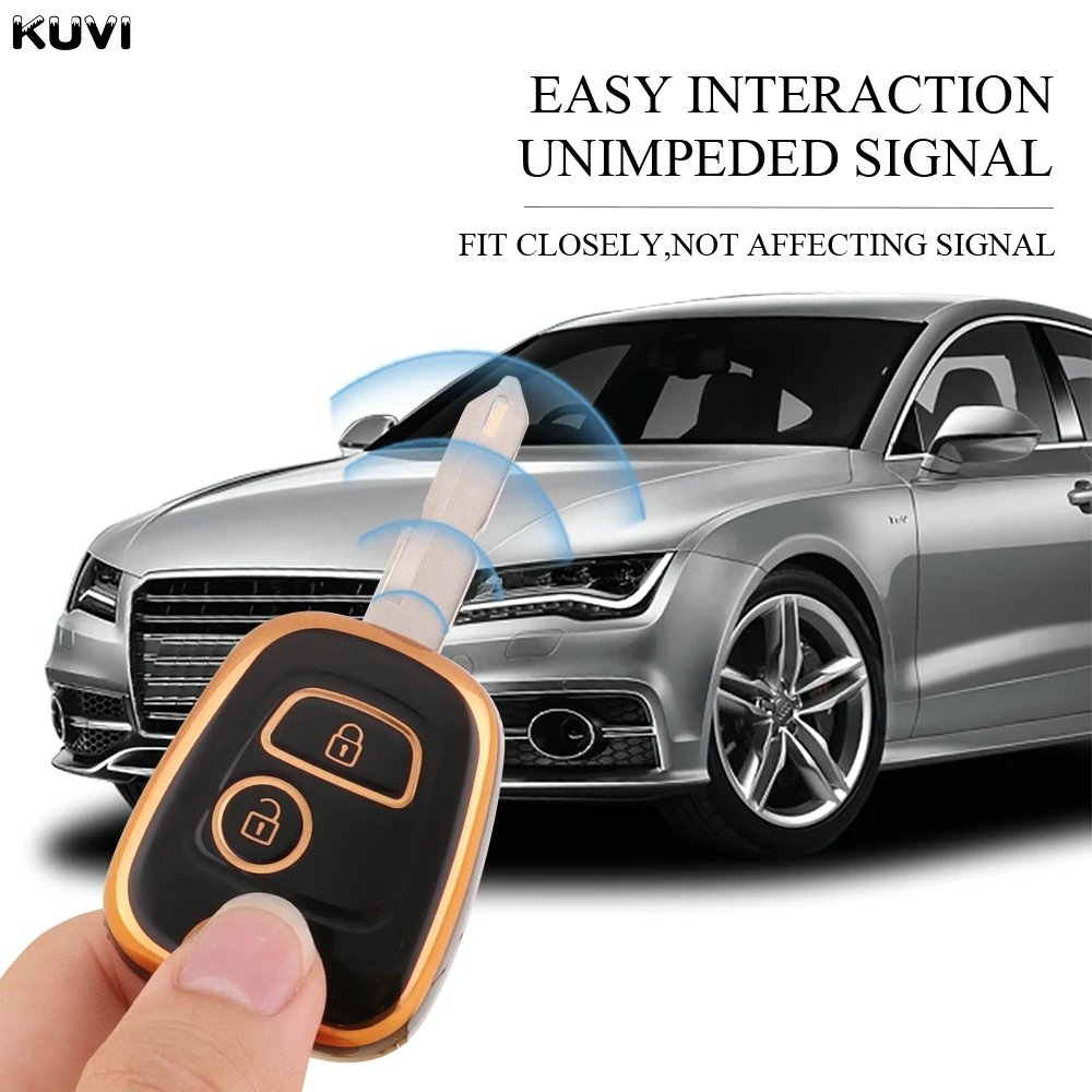 Key Case TPU Car Key Case Cover Shell For Peugeot 107 206 307 207 406 408 Citroen C1 C2 C3 Berlingo Picasso Xsara Picasso Toyota Aygo