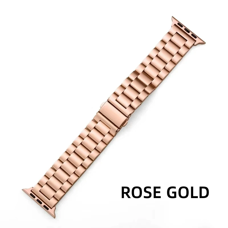 Sleek Stainless Steel Watch Strap - Premium Metal Bracelet