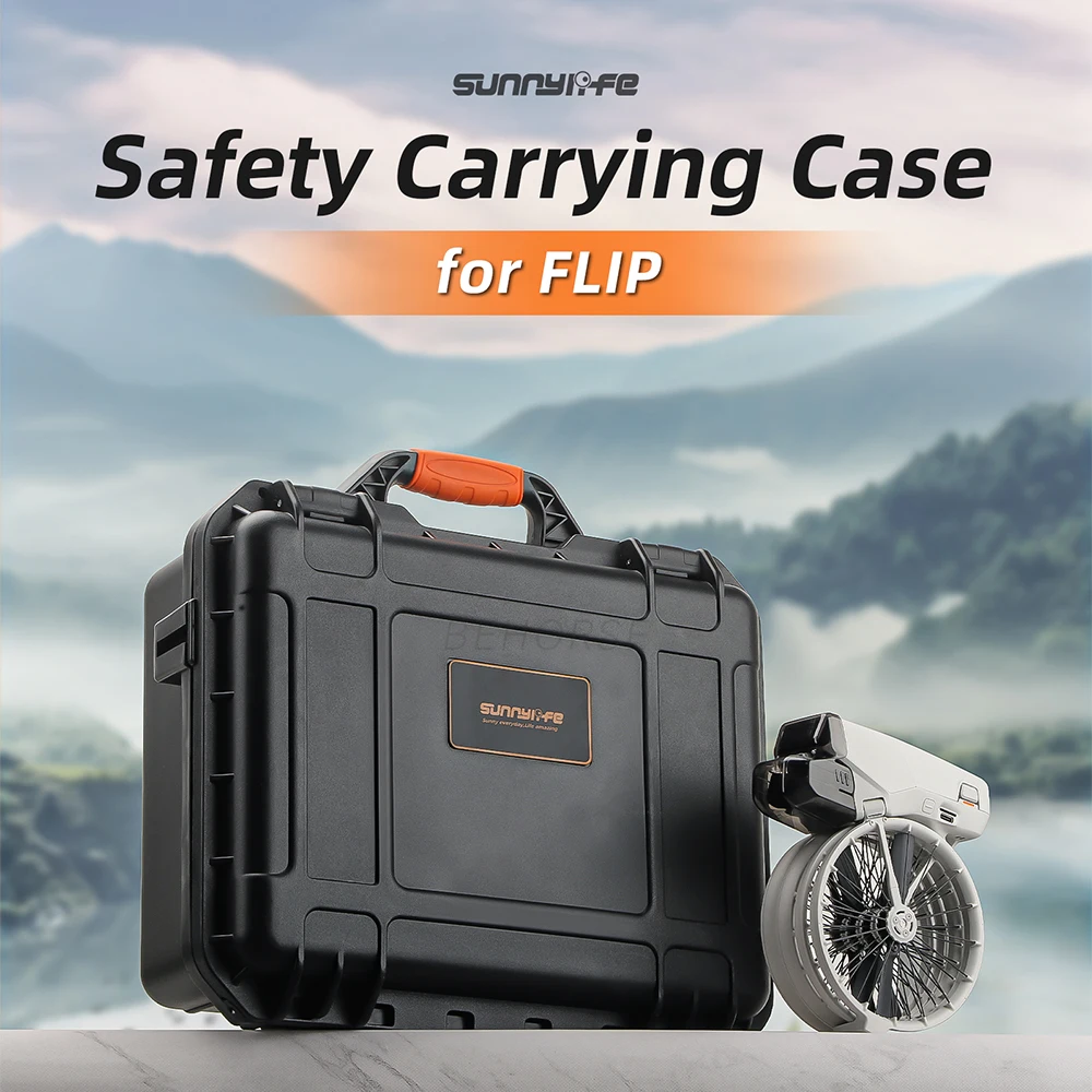 Flip Safety Box Flip Hard Shell Waterproof Protective Case Portable Suitcase Storage Case For DJI Drone Accessories