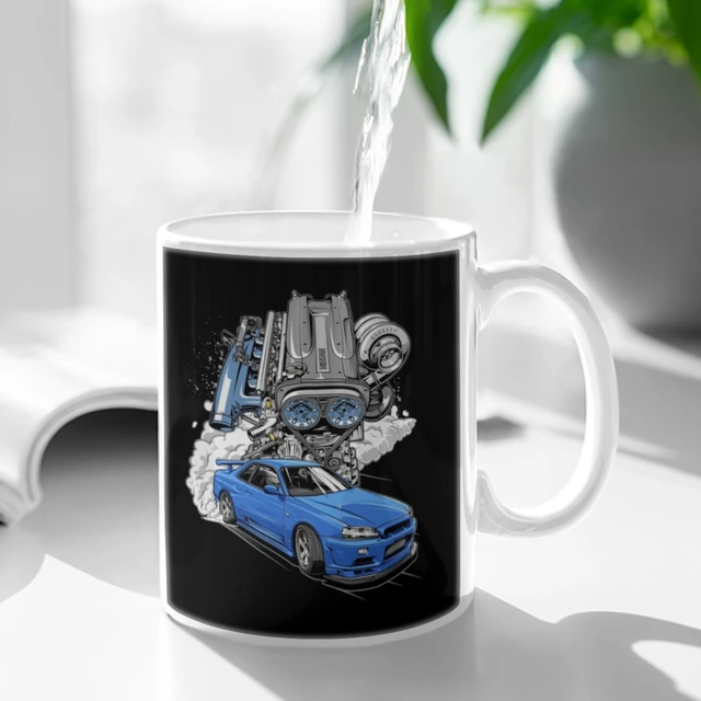 Nissan RB26DETT Killing Ego's 11oz Coffee Mug