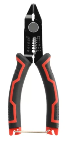 Precision Wire Stripper and Cutter Tool with Safety Lock & Ergonomic Design
