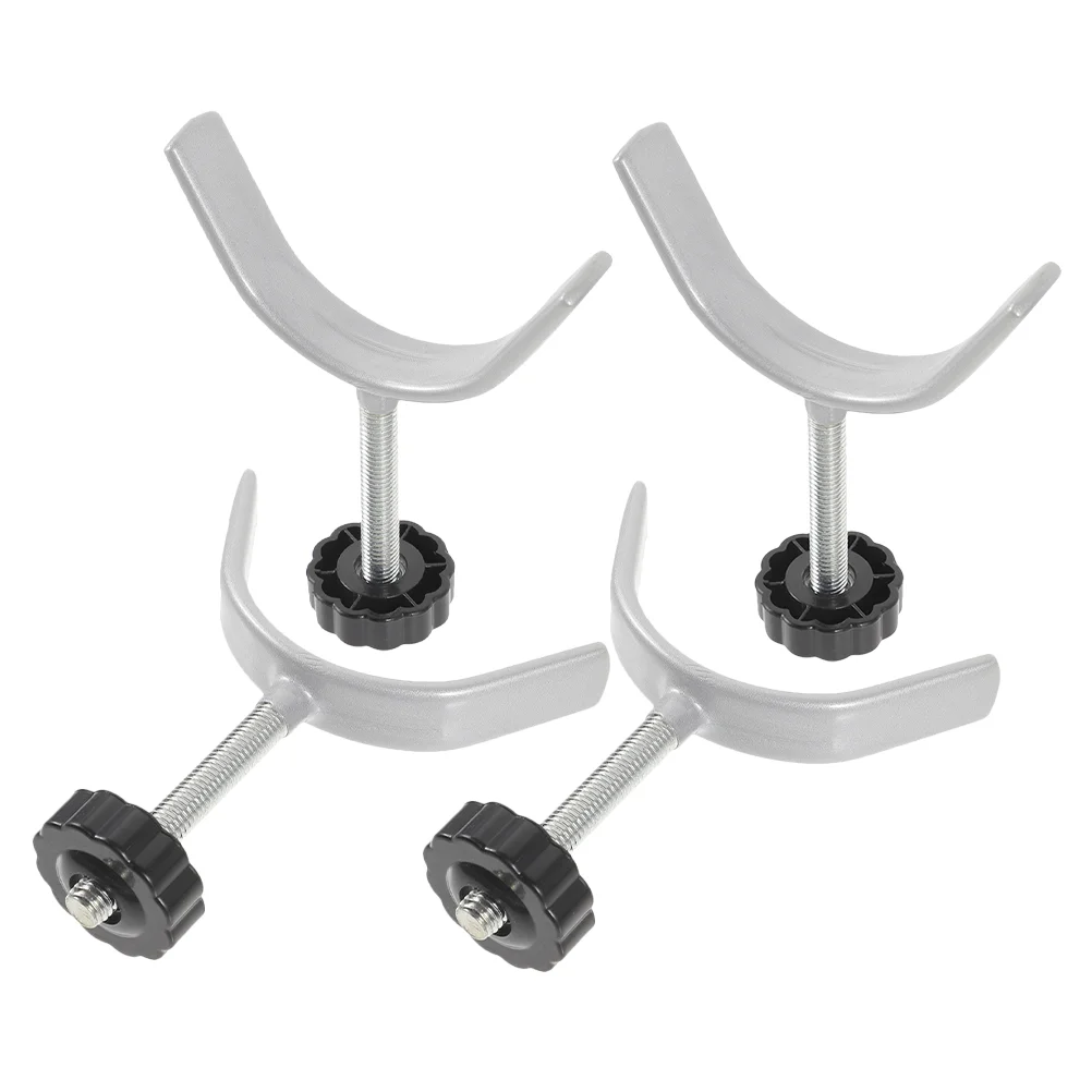 4 PCS Universal Pet Isolation Fence Child Screws Steel Core Gate Bolts for Wooden Gates