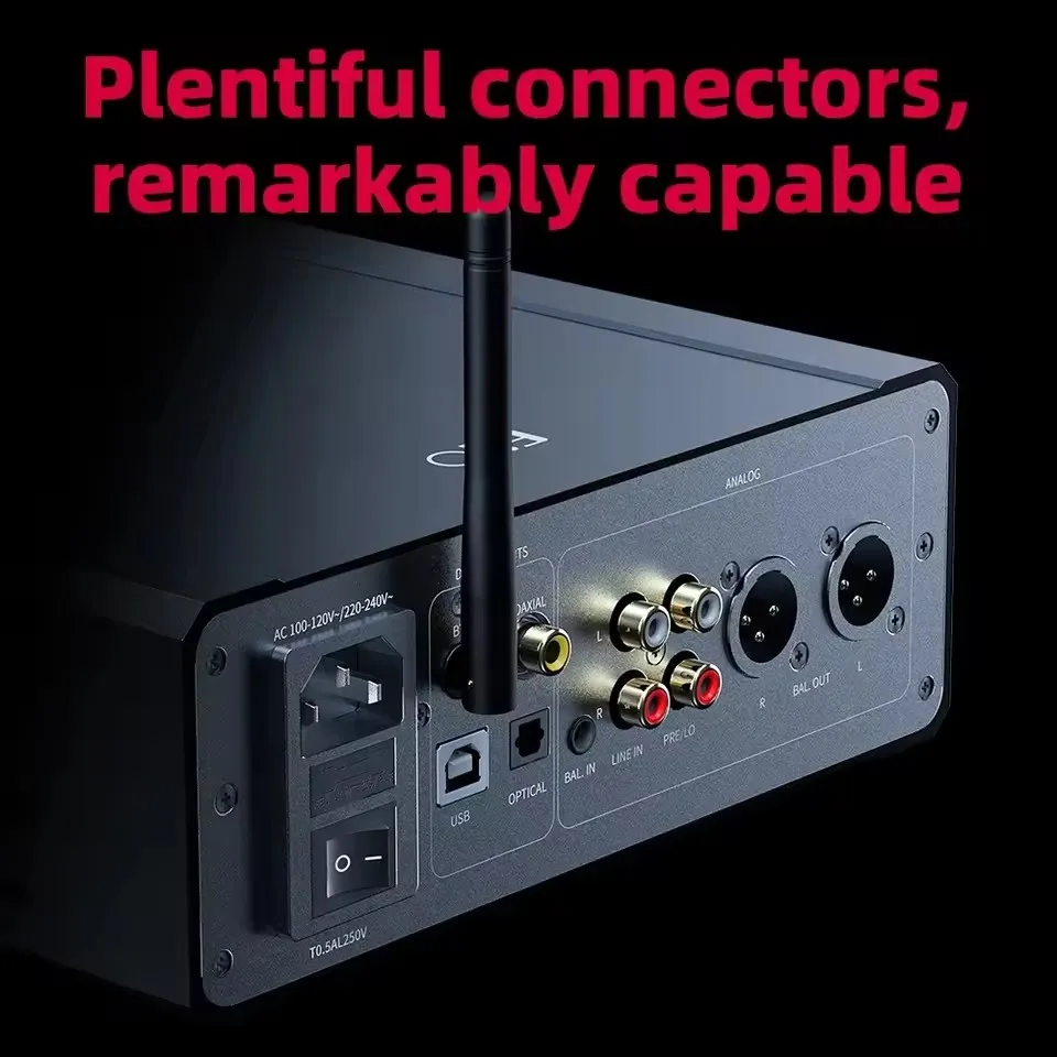 FiiO K9 Exploration Desktop Headphone Amplifier AMP USB ES9068AS*2 DAC Bluetooth HiFi Audio THX AAA 788+ LDAC DSD512