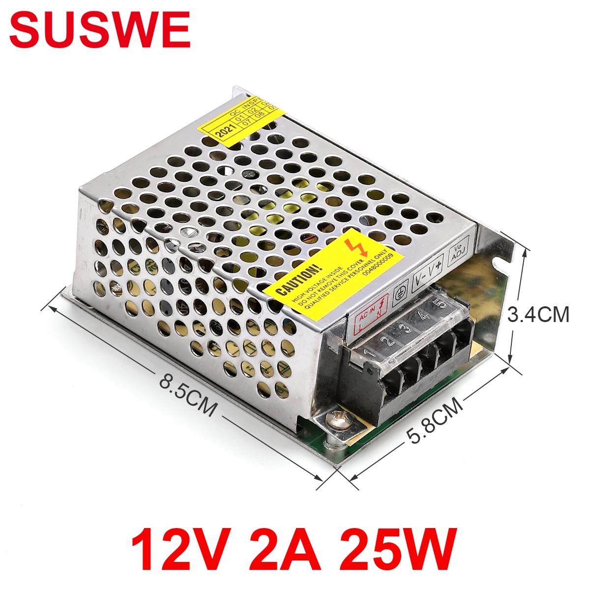 Transformateur d'alimentation de commutation AC-DC puissance Îy110v 5v12v 24 V 36v48v à 220V à 5V 12V 24 V 36V l'autorisation 5A 20a 30a SUSWE