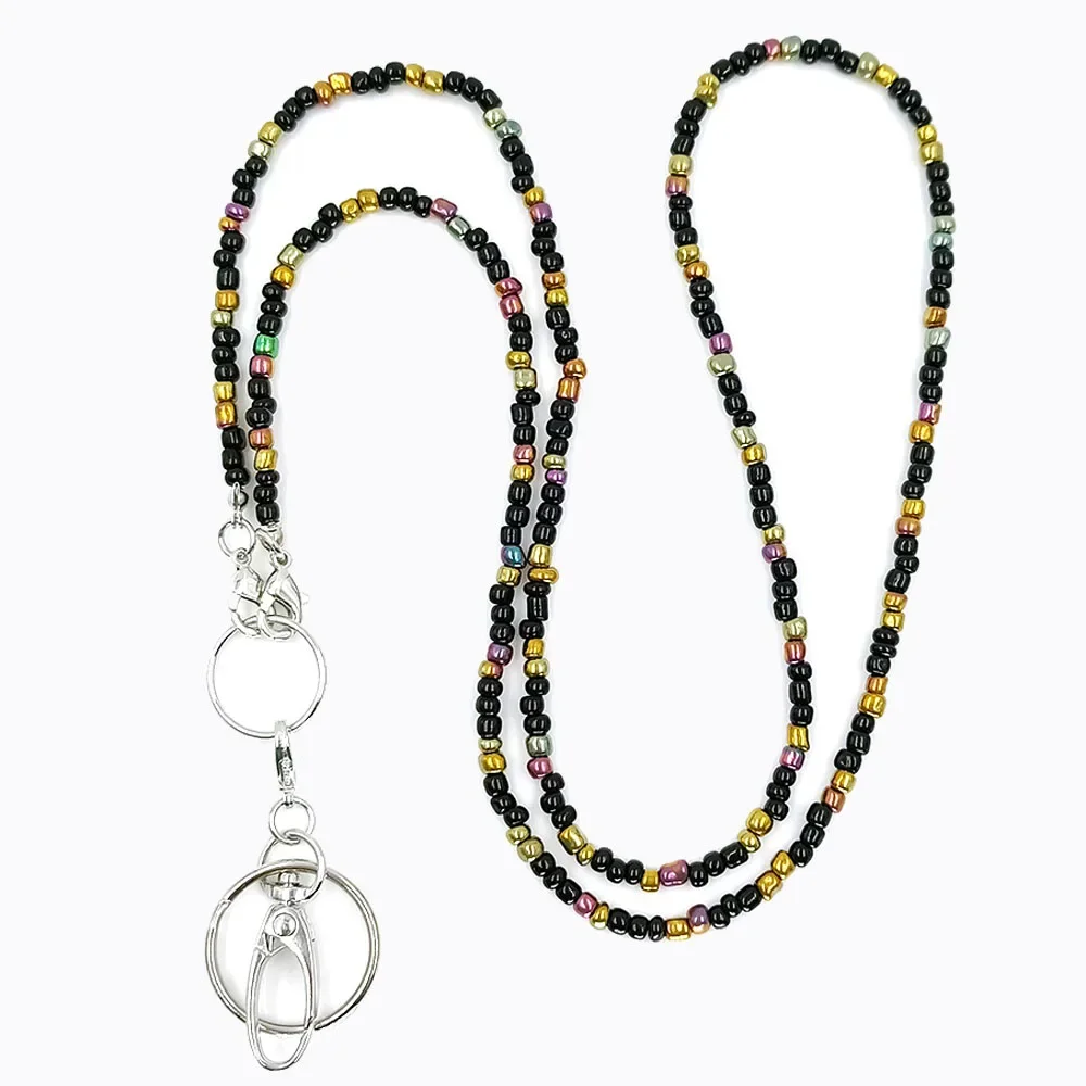 Porta Distintivo Da Collo Lotto 250 Cinghie Portabadge Per Collo Con Clip Bulldog 250 Portabadge Trasparenti In Vinile – Ideale Per Ufficio, Eventi, Fiere Adesivi Bandiera Italia - Foto 9