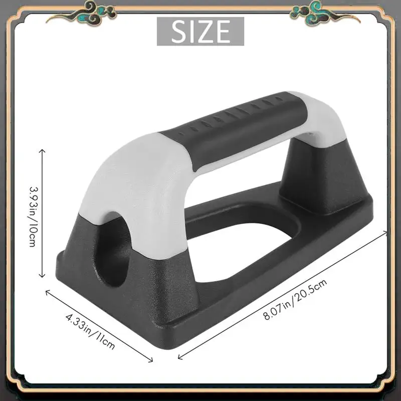 Push-Up Bracket Boys And Girls Push-Up Bracket Fitness Iron Exerciser 20.5X10.5X10cm Black&White