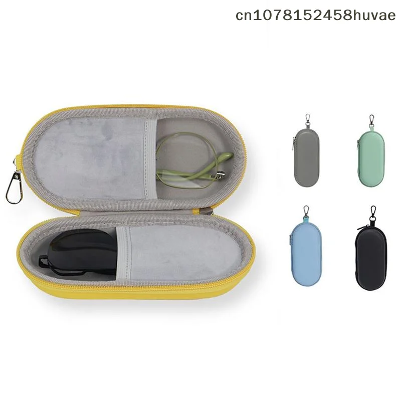 Durable Hard Shell Dual Glasses Case - Portable Eyewear Storage for Sunglasses & Eyeglasses
