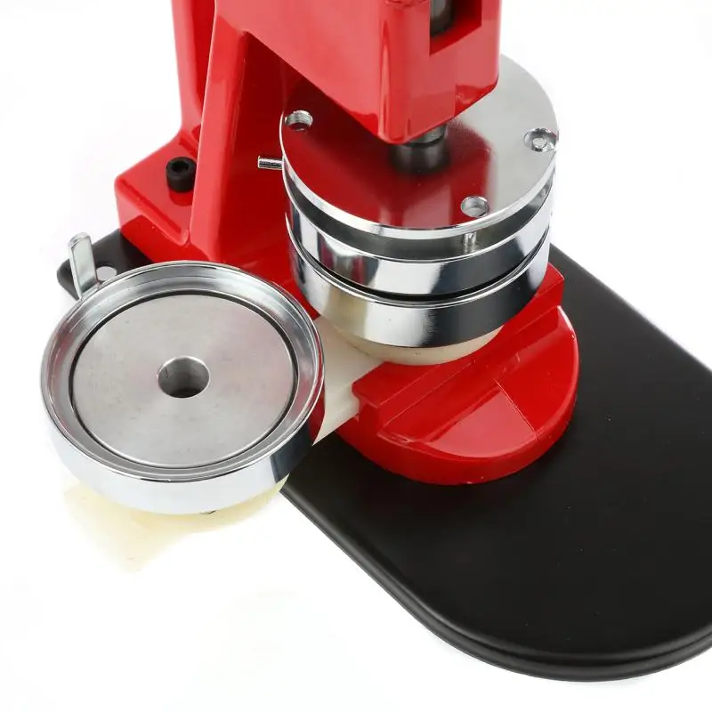 25mm 32mm 58mm 75mm Badge Punch Press Maker Machine With 1000 Circle Button Parts Circle Cutter Button Maker DIY Badge Set