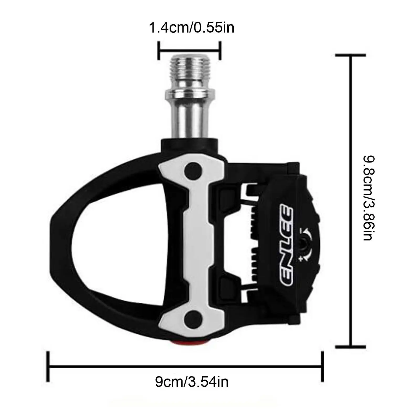 Bike Clipless Pedals Replacement Accessories Waterproof Road Bike Pedals with Cleats Bicycle Pedals for Touring Riding Equipment Bike Clipless Pedals Replacement Accessories Waterproof Road Bike Pedals with Cleats Bicycle Pedals for Touring Riding Equipment