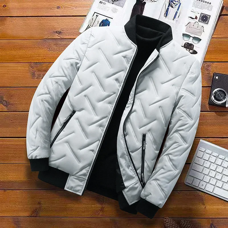 Cotton Jacket Men's Autumn/Winter Stand Collar Top