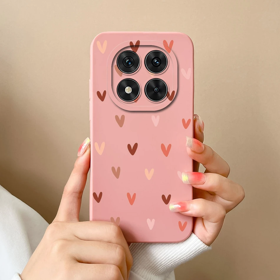 Fashionable Soft Liquid Silicone Phone Case for Xiaomi Redmi Note 14 Pro Plus