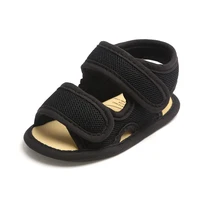 KIDSUN 2024 Newborn Baby Girl Sandals Cotton Sole Light Weight Breathable Baby Princess Shoes Baby Girl Infant Sandals Canvas 6