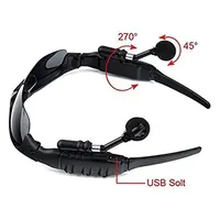 Stereo Wireless Bluetooth-compatible 5.0 Headset Telephone Sport Driving Cycling Sunglasses Riding Eyes Glasses With Sun Lens - Image 2