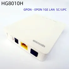For Huawei HG8010H EPON GPON ONU Gigabit 1GE 1-Port FTTH Terminal English OS Network Router With Adapter