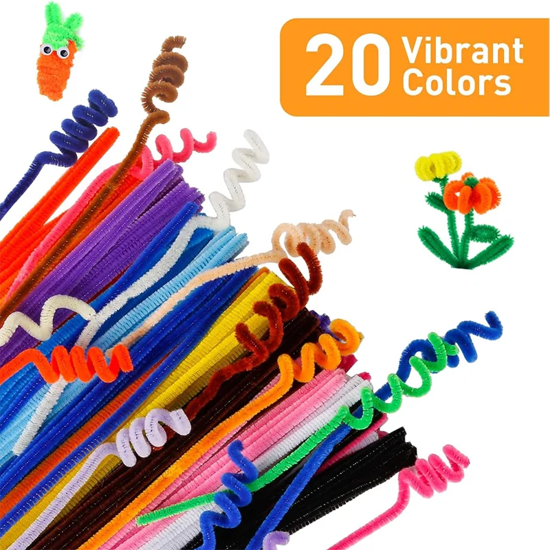 Colorful Chenille Pipe Cleaners 3