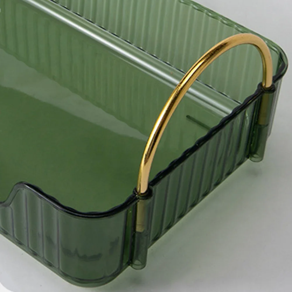 Elegant Makeup Storage Box for Bathroom, Toilet and Dressing Table Makeup pouch Brush holder makeup Makeup brushes holder Mirror 5