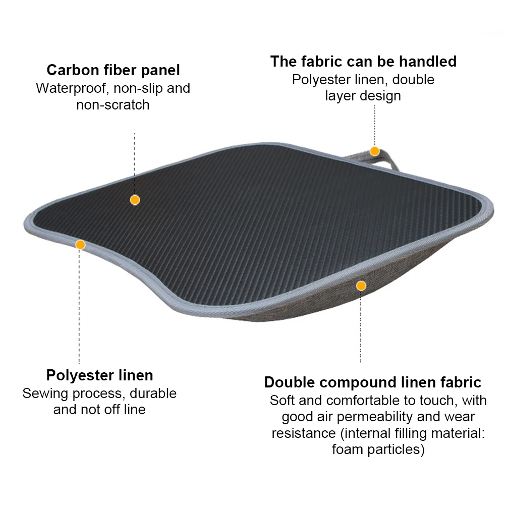 Laptop Lap Desk with Soft Pillow Cushion Small Pillow Table Writing Padded Tray for Home & Office