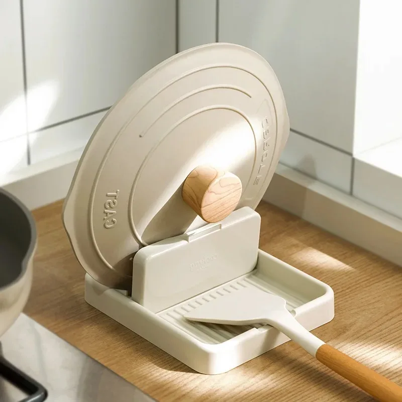 Kitchen Storage Rack Multi Use Pots Lid Holder Shovel Countertops Knife Fork Stand Cooking Storage Accessories Organizer kitchen tools