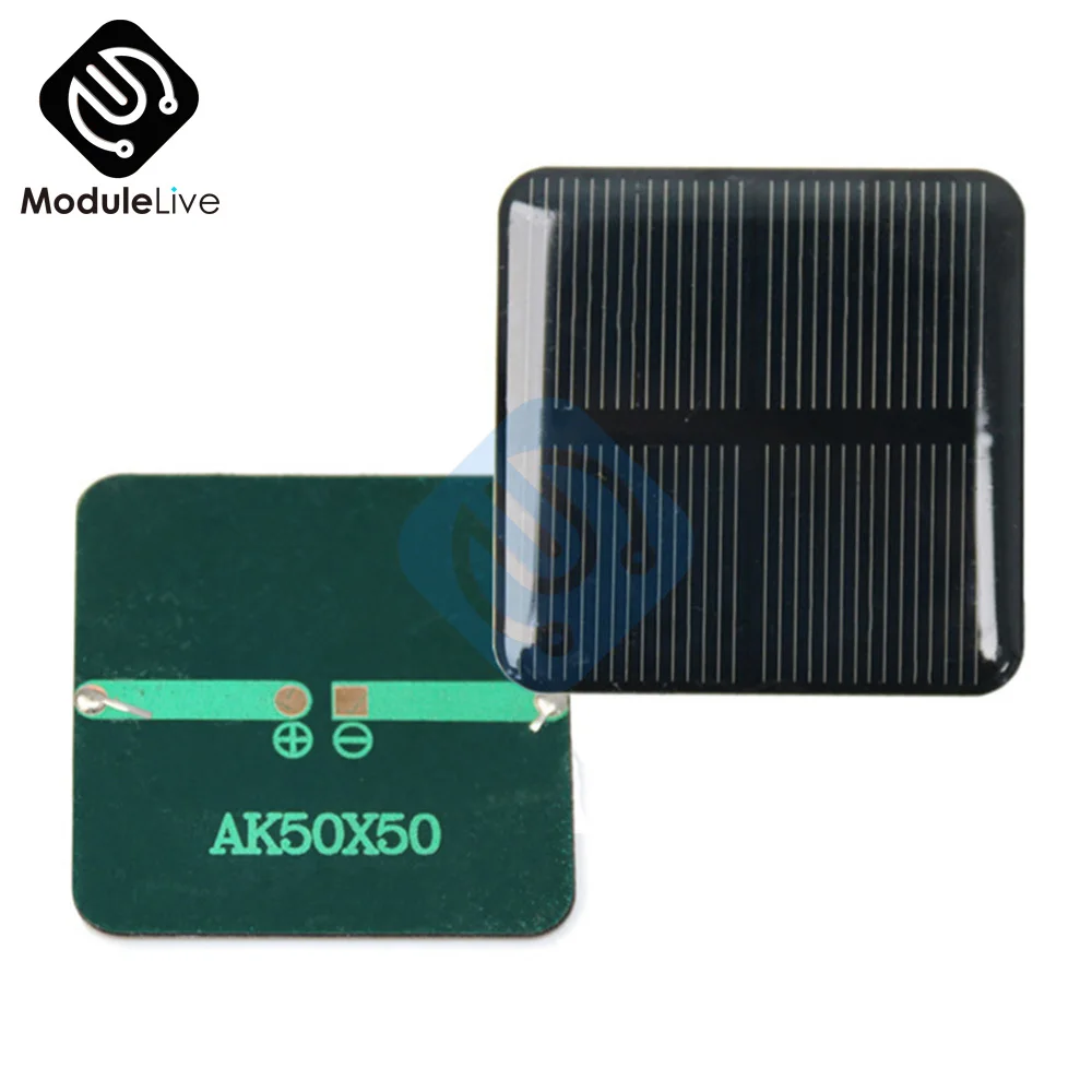 sourcingmap 5pz 7,5V Poli Mini pannello a celle solare