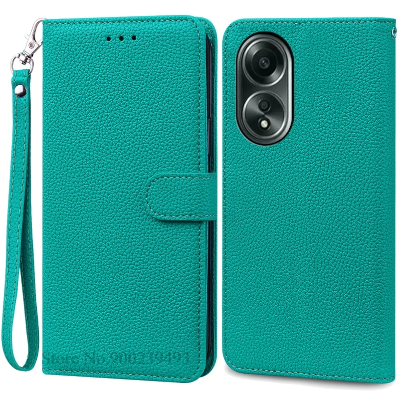 Leather Flip Wallet Case - Luxurious Silicone Book Cover
