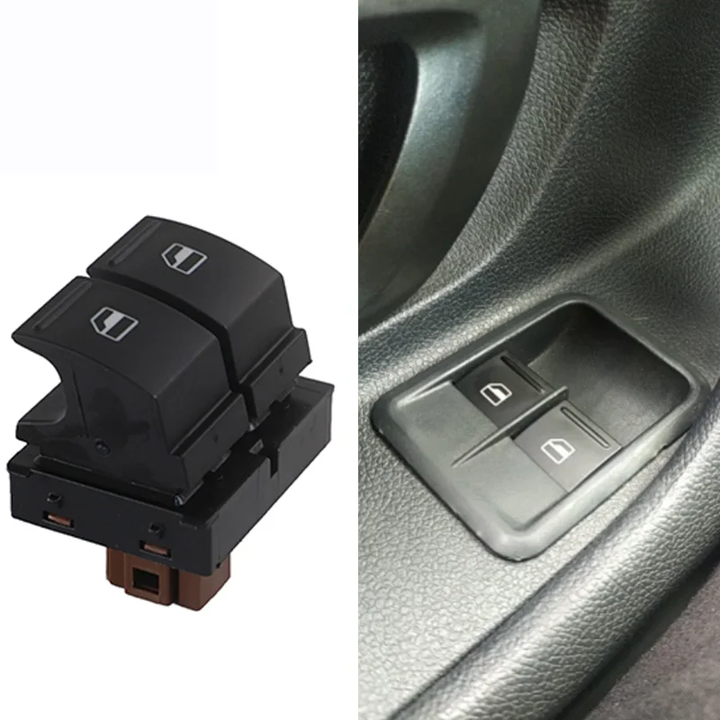 Electric Master Power Window Control Switch Button Drive Side For Skoda