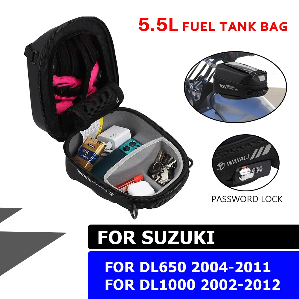 

Сумка на бак для мотоцикла, рюкзак для багажа, навигационная сумка для телефона SUZUKI V-дополнительный DL650 DL1000 vдополнительный 650 DL 1000 DL 650