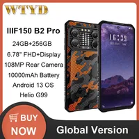 IIIF150 B2 Pro Rugged Phone 24GB(12+12)+256GB Night Vision 6.78'' FHD+Display Android 13 Helio G99 108MP Camera 4G NFC Smartphon 1