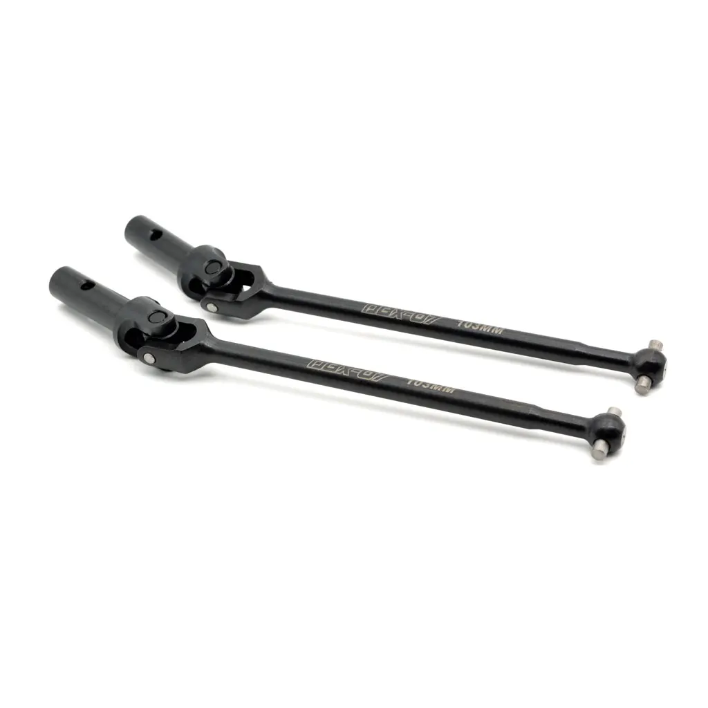 Détail des pièces Avant CVD RC pour ZD Racing DBX-07, montrant la qualité de fabrication.