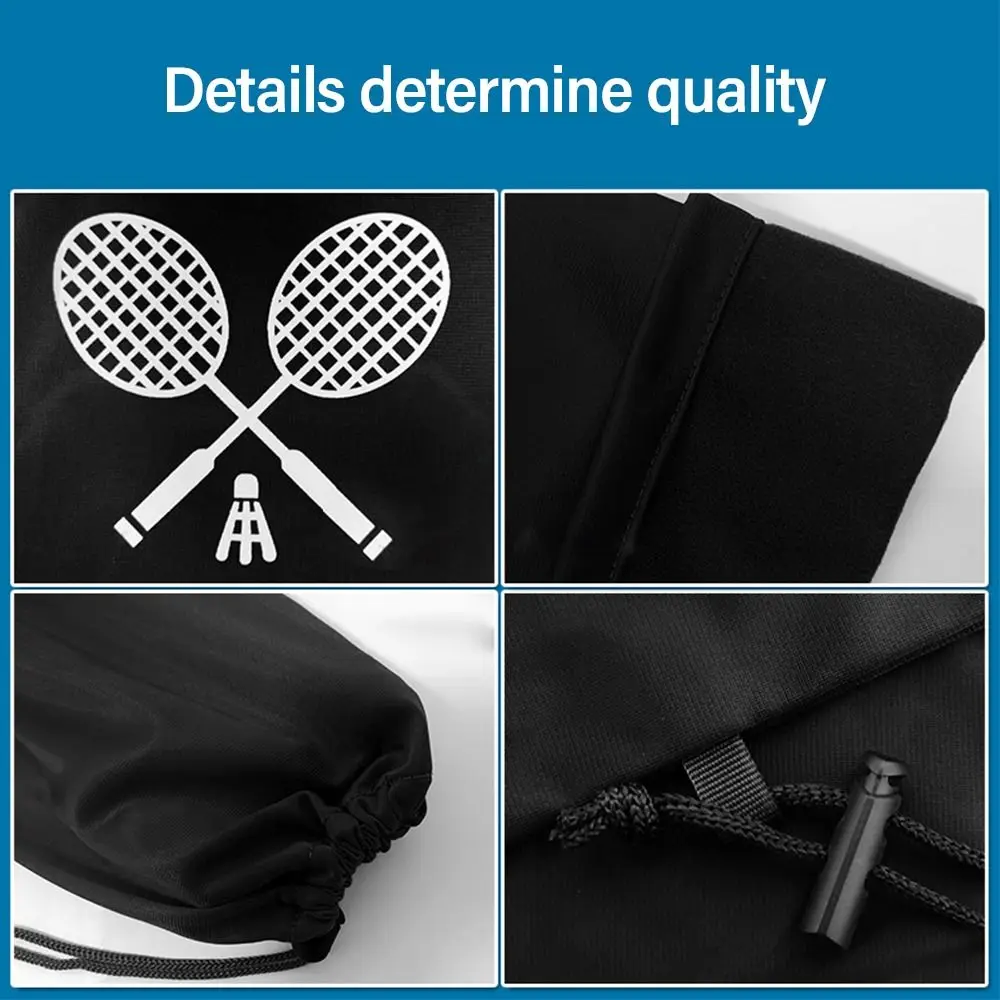 Gift Large Capacity Sport Supplies 23cmx72cm Drawstring Pocket Badminton Rackets Bag Racquet Cover Protective Sleeve 5 Gift Large Capacity Sport Supplies 23cmx72cm Drawstring Pocket Badminton Rackets Bag Racquet Cover Protective Sleeve 5