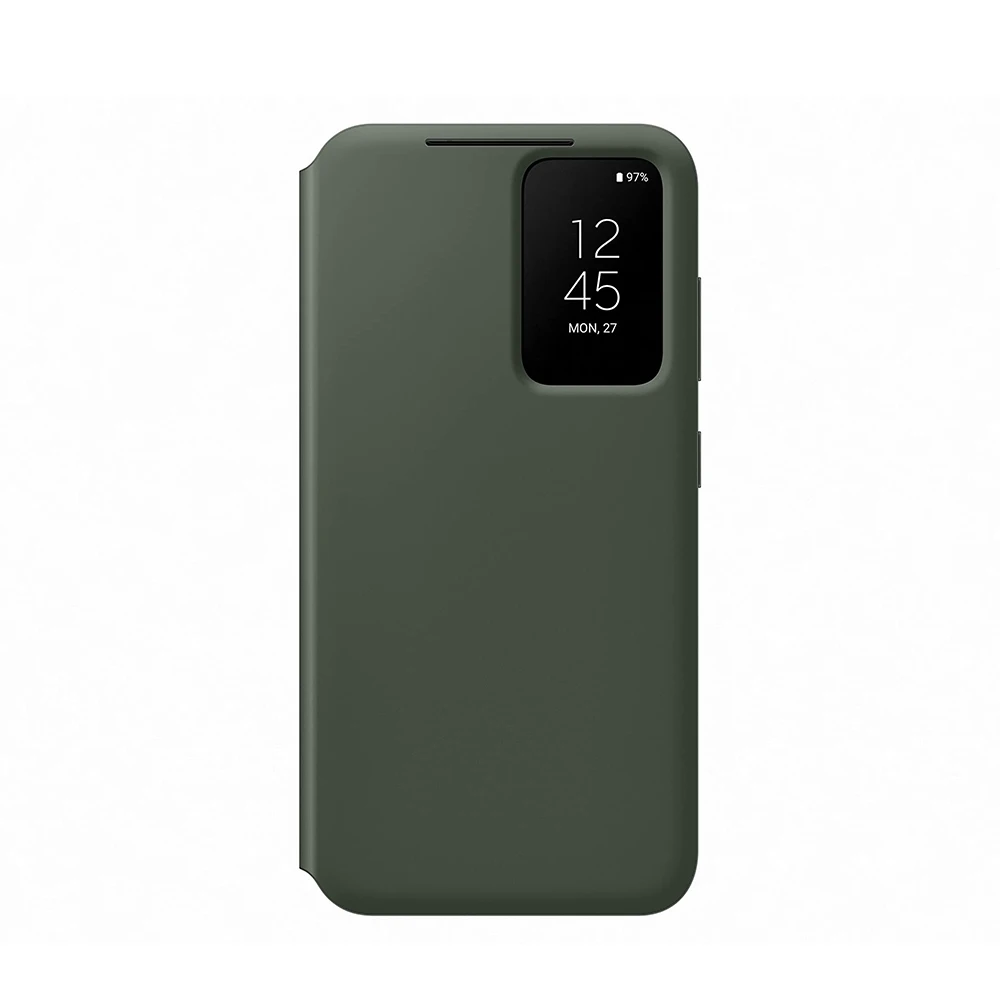 Smart View Wallet Case for Smartphones - Premium Cover with S-View Feature